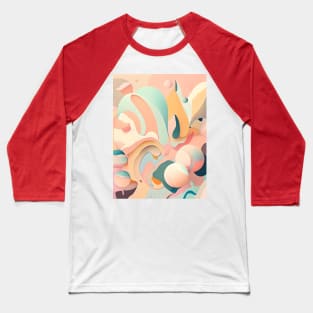 Abstraction. Soft. Baseball T-Shirt